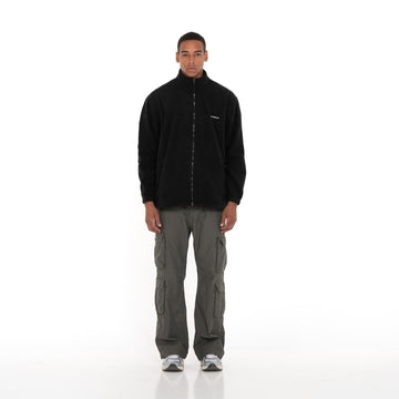 Originals fleece zip - black