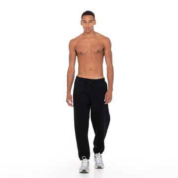 Slctd logo pants - black