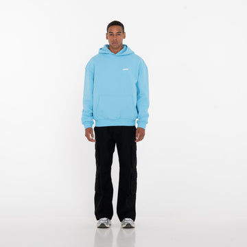 Ultra Heavy Oversized hoodie - light blue