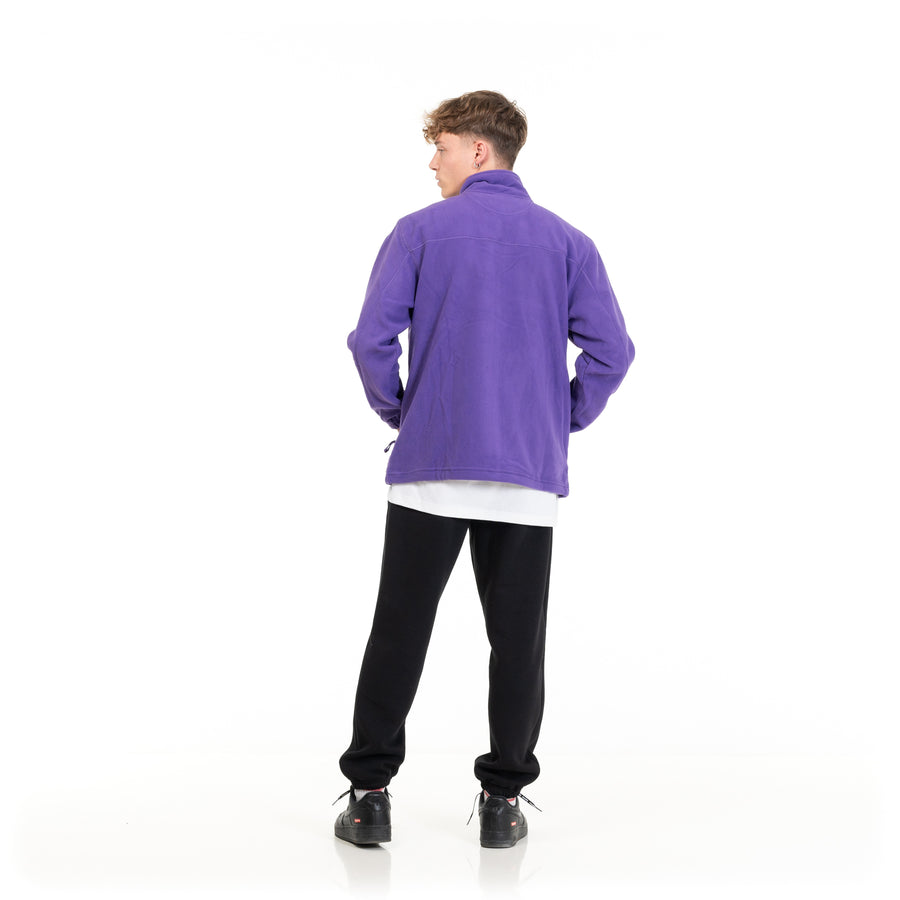 Originals fleece zip - purple