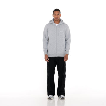 Heavy Zip Hoodie - grey