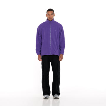 Originals fleece zip - purple