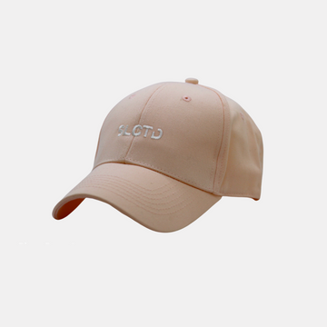 Pink low profile hat