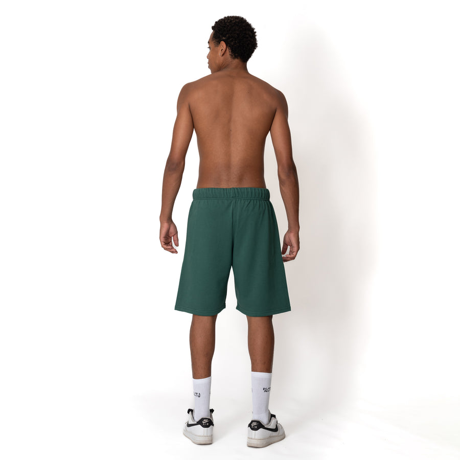 Forrest green trademark shorts